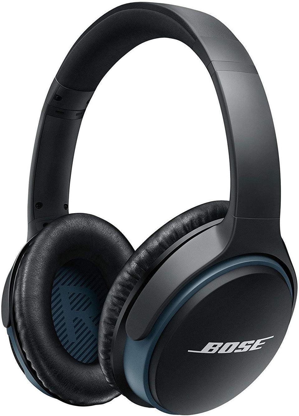Bose SoundLink Around-Ear Headphones II renew black front view with immersive sound