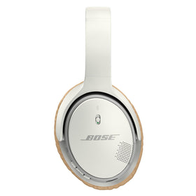 Bose SoundLink Around-Ear Headphones II Renewed White left earcup controls for quick adjustments