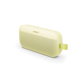 Bose SoundLink Flex 2nd Gen held in hand delivers bold, on-the-go sound.