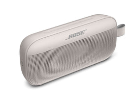 Bose SoundLink Flex front view in White Smoke for portable, immersive sound