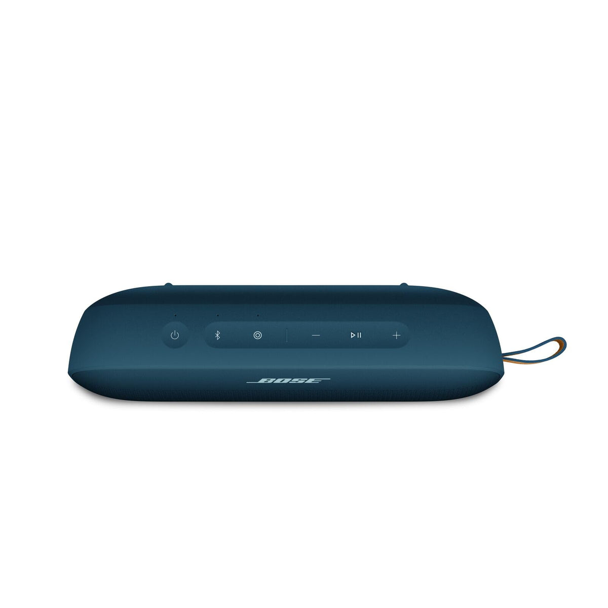 Bose SoundLink Flex Twilight Blue rugged silicone-wrapped body for outdoor adventures