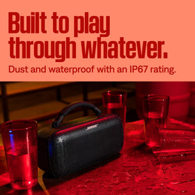Bose SoundLink Max battery life up to 20 hours for extended play.