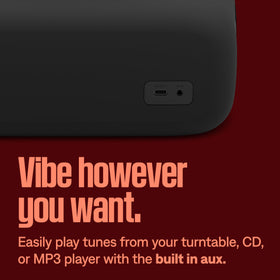 Bose SoundLink Max USB-C charging with pass-through power.