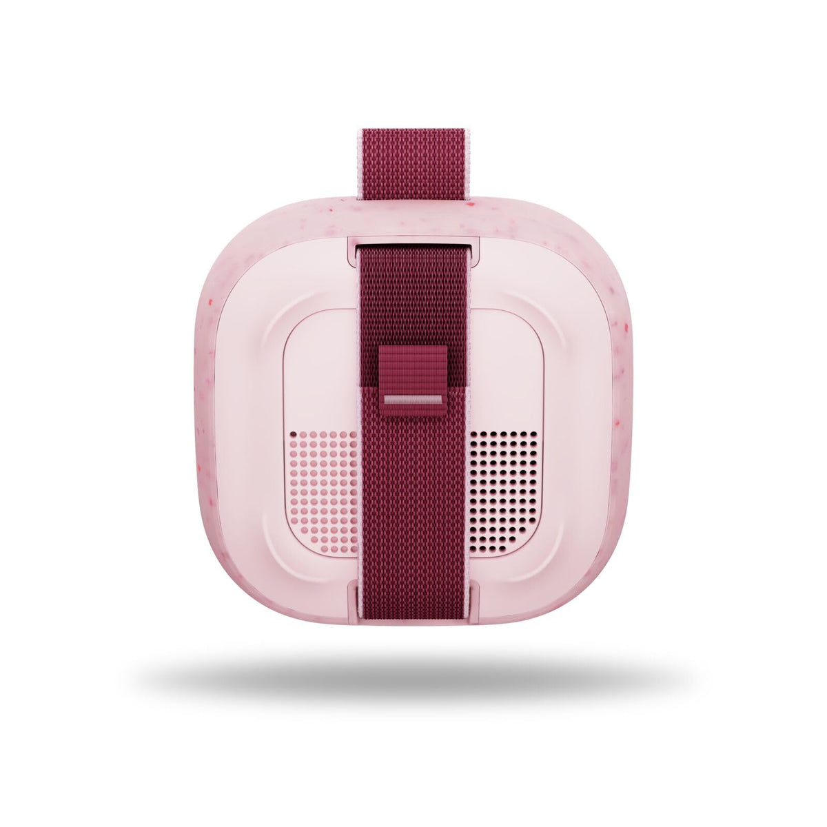 Bose SoundLink Micro 2nd Gen in bag demonstrates outdoor-ready portability