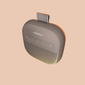 Bose SoundLink Micro 2nd Gen side view highlighting compact profile.