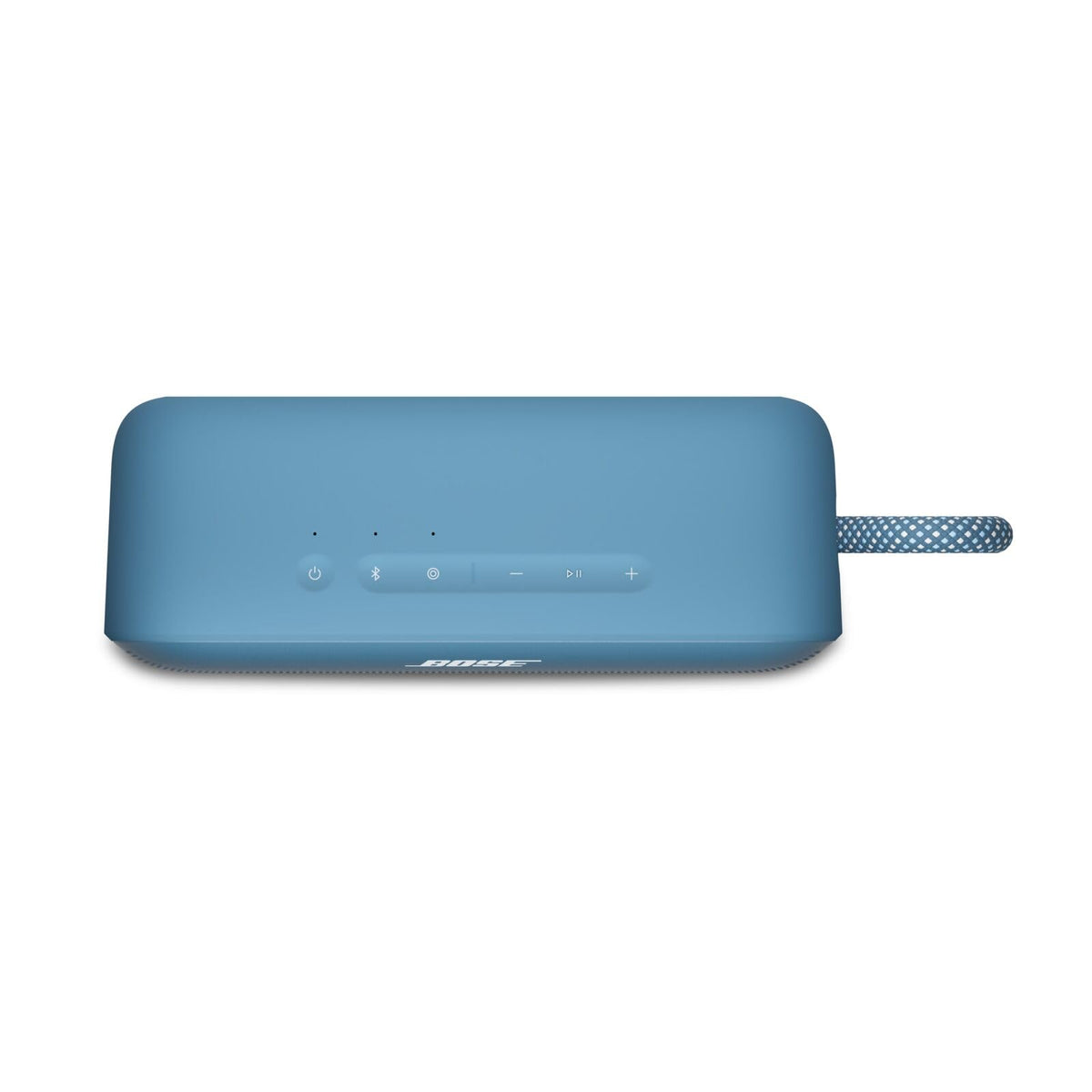 Bose SoundLink Plus 20h battery indicator for long listening sessions.