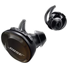 Bose SoundSport Free earbuds in case charging for on-the-go workouts.