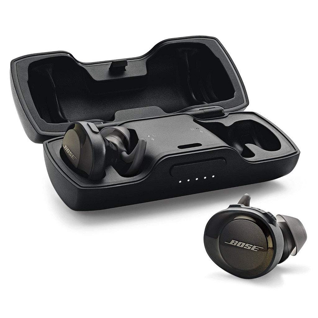 Bose SoundSport Free with IPX4 sweat resistance for rainy workouts.