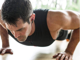 Bose SoundSport side profile highlighting sweat-resistant design for workouts