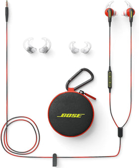Bose SoundSport StayHear tip close-up showing secure comfortable fit