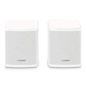 Bose Surround Speakers White wireless sync enables quick setup and surround sound.