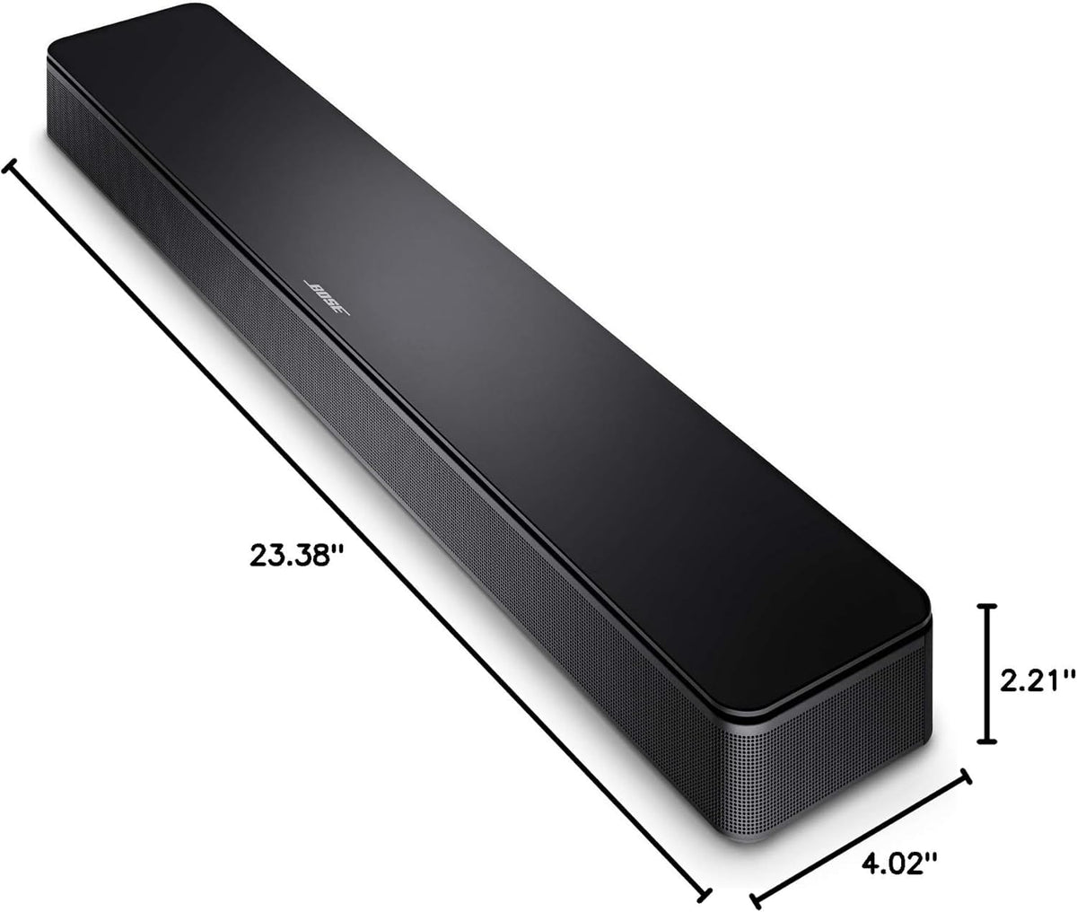 Bose TV Speaker Renewed angled drivers delivering wider, natural soundstage
