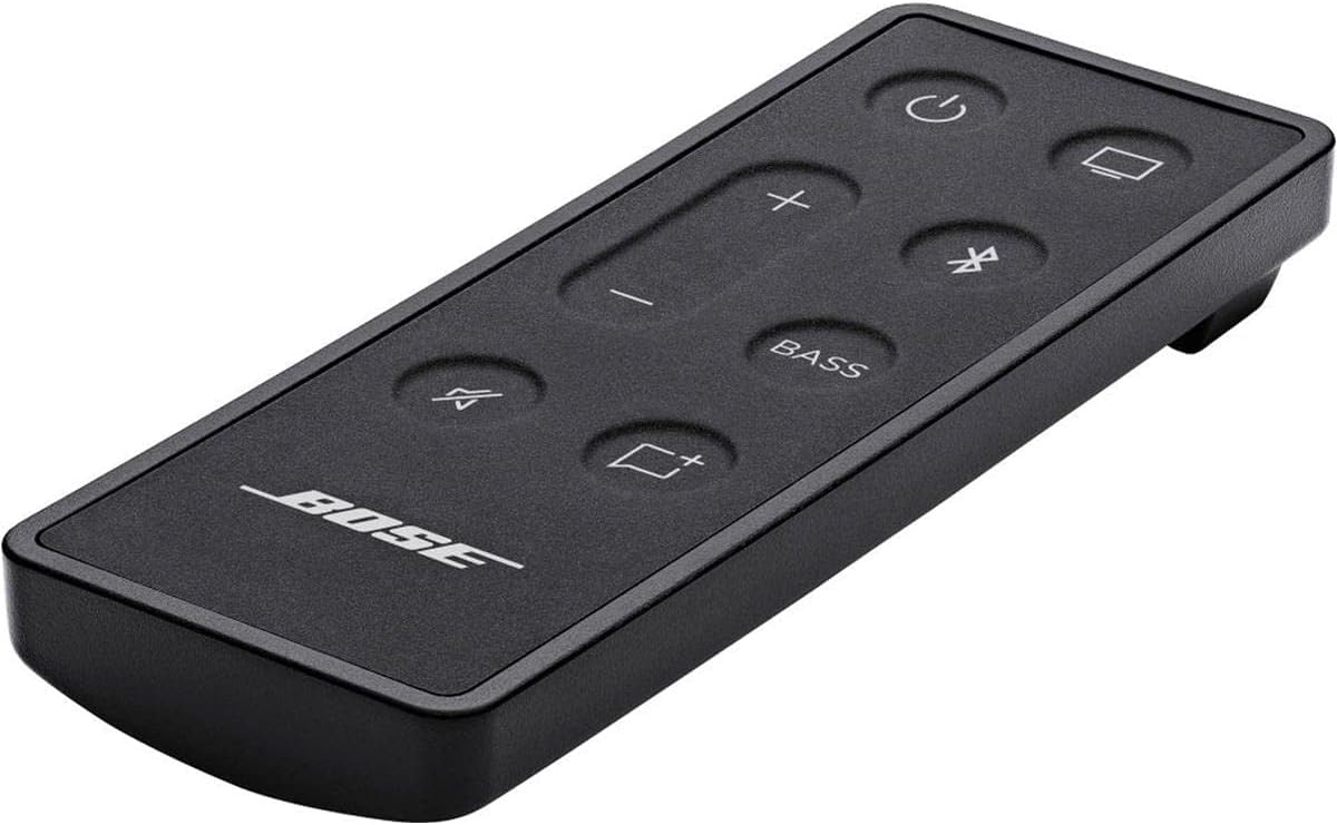 Bose TV Speaker Renewed remote and dialogue mode enhance speech intelligibility