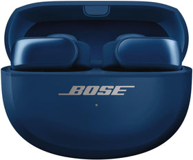 Bose Ultra Open Earbuds app setup on smartphone for updates and features.