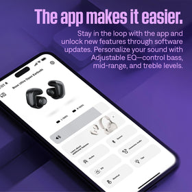 Bose Ultra Open Earbuds charging case provides extra charges on the go.