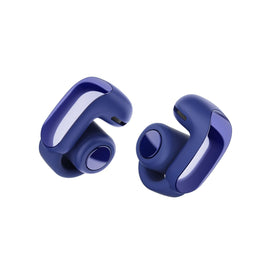 Bose Ultra Open Earbuds front view in Midnight Violet for comfortable all-day wear