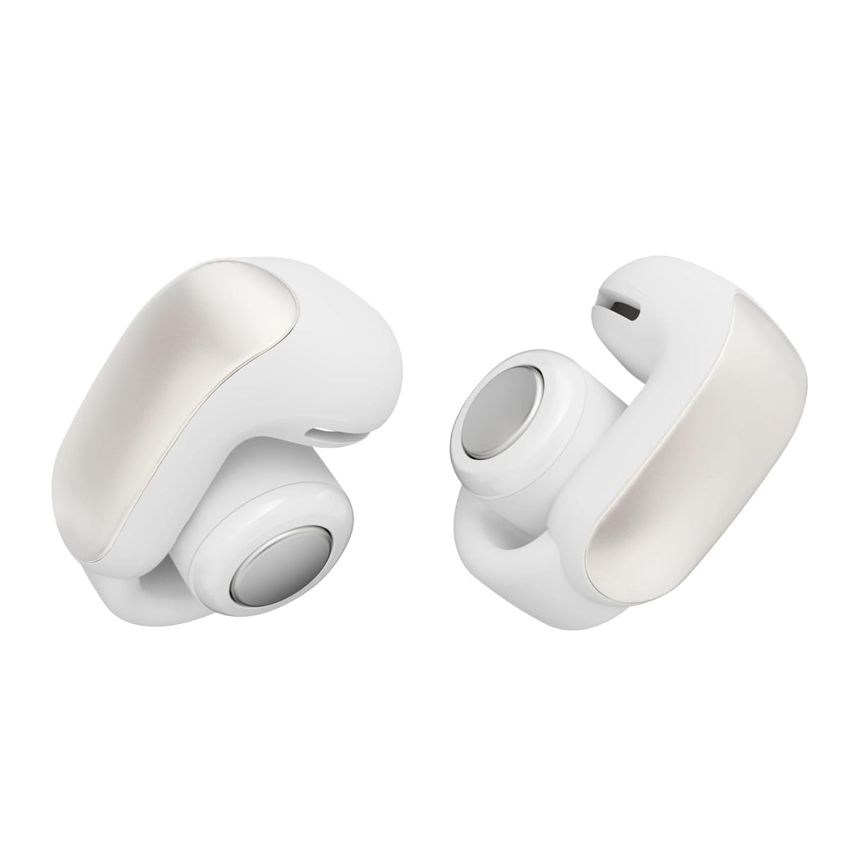 Bose Ultra Open Earbuds open-ear design enables aware listening.