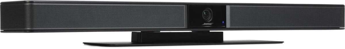 Bose Videobar VB1 front view delivering clear audio and 4K video for small meetings
