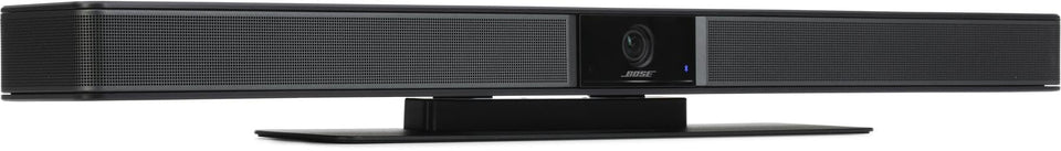 Bose Videobar VB1 front view delivering clear audio and 4K video for small meetings