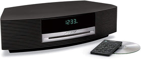 Bose Wave Music System side connectors enable versatile device pairing.