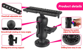 BOSHCHEN installed on boat console ensuring steady readings in chop