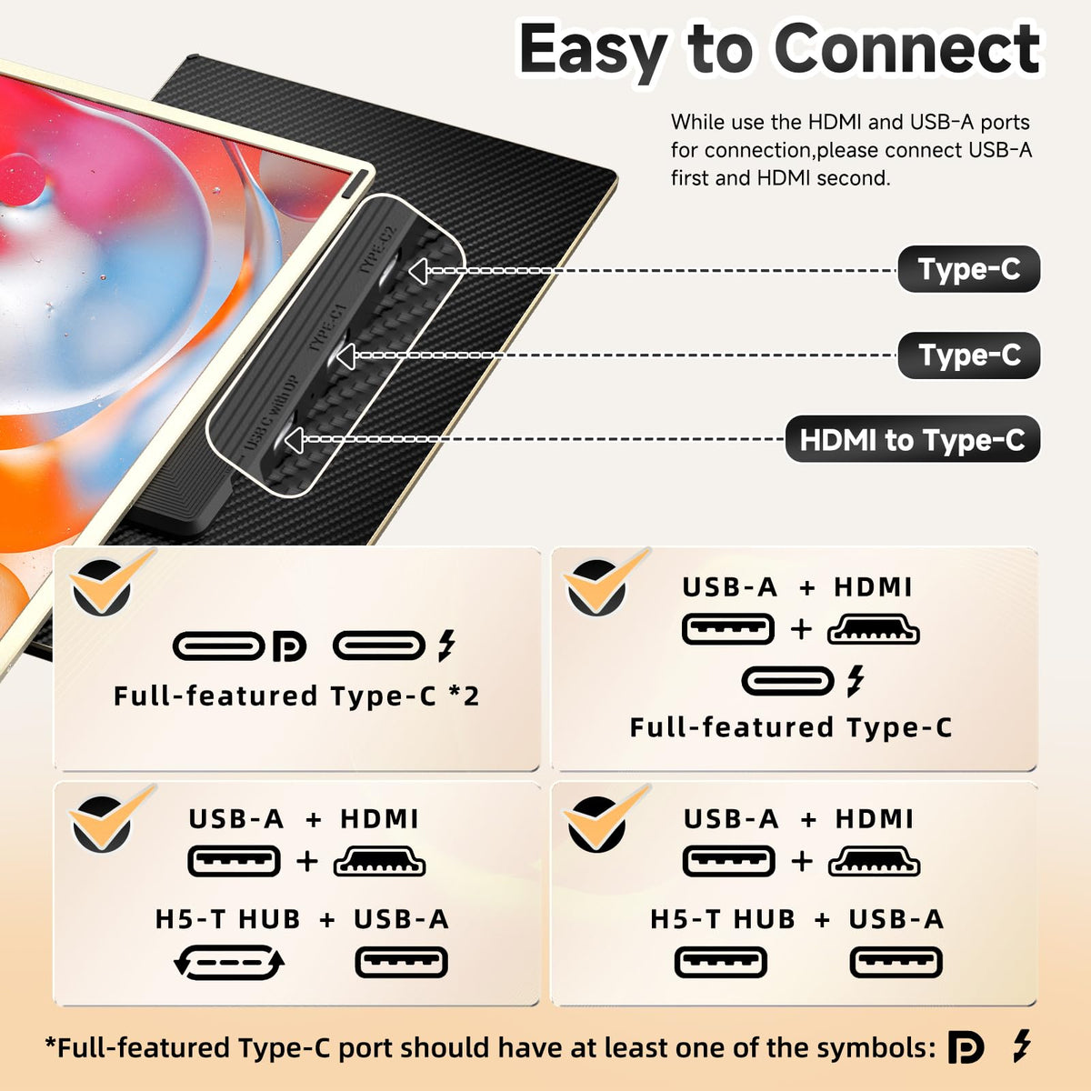 BOSII 15.6-inch FHD IPS display with crisp colors and wide viewing angles.