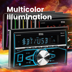 BOSS Audio Systems usb and aux ports enabling playback and device charging