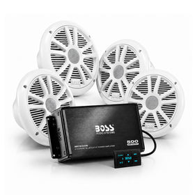 Boss Audio ASK904B.64 marine 6.5-inch speakers for vivid outdoor sound