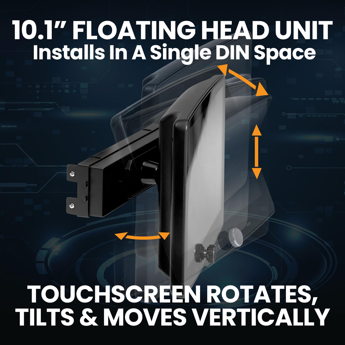 BCPA10 USB ports provide charging while you drive.
