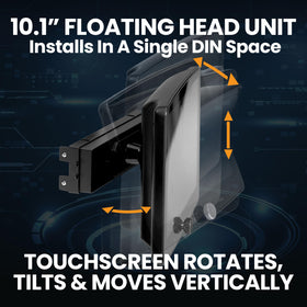 BCPA10 USB ports provide charging while you drive.