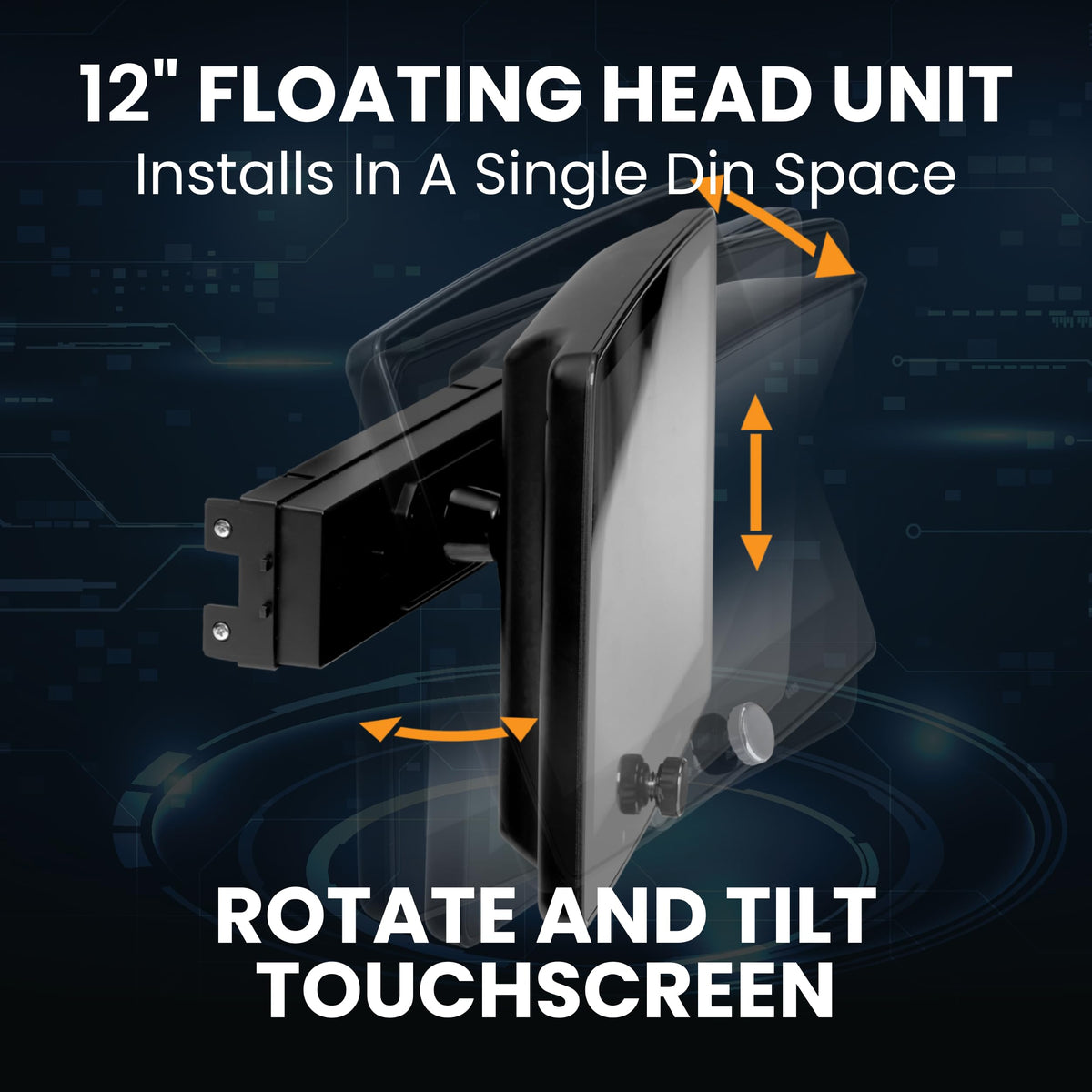 BCPA12 front USB ports for charging and media access