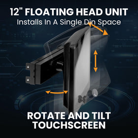 BCPA12 front USB ports for charging and media access