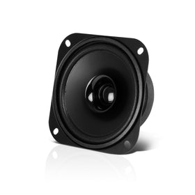 BOSS Audio BRS40 front view, compact 4-inch door speaker for tight spaces and easy mounting