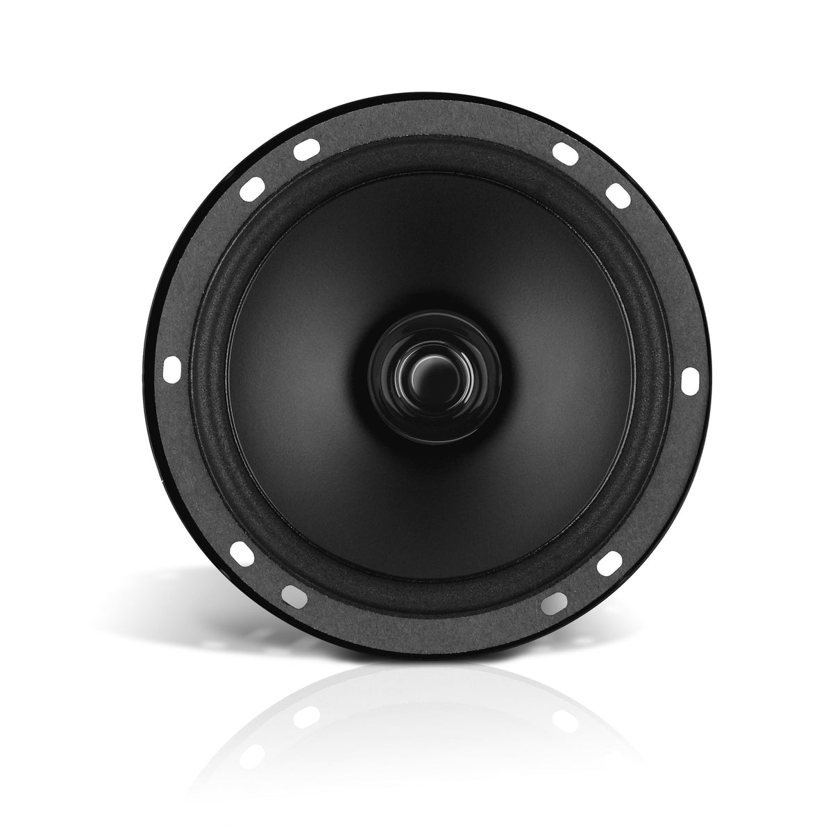BOSS Audio Systems BRS65 6.5 inch speaker front view enhances in-car sound clarity