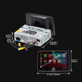 BOSS Audio BVCP9700A-CFL high‑resolution rearview camera with low-light visibility.
