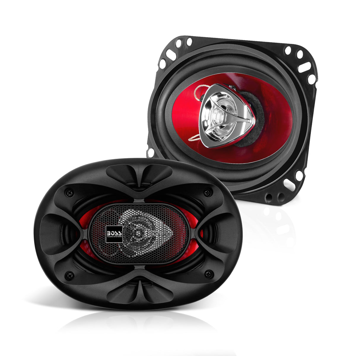 BOSS CH4620 4x6 speaker cone delivers clear midrange for car doors