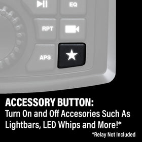 BOSS MGV520B video input supports front or rear camera switching on water