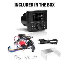 BOSS MGV520B 60W x 4 channels deliver clear boat sound on the go