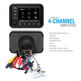 BOSS MGV550B Bluetooth streaming setup for wireless music from phone.