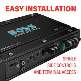 BOSS Audio OX1.5KM bass boost control for tailored low end