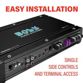 BOSS Audio OX3KD RCA In/Out for flexible connections