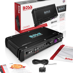 BOSS Audio OX3KD subsonic filter protecting speakers from deep lows
