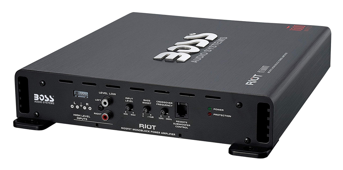 R1600M bass boost adjusts low-end response for richer bass