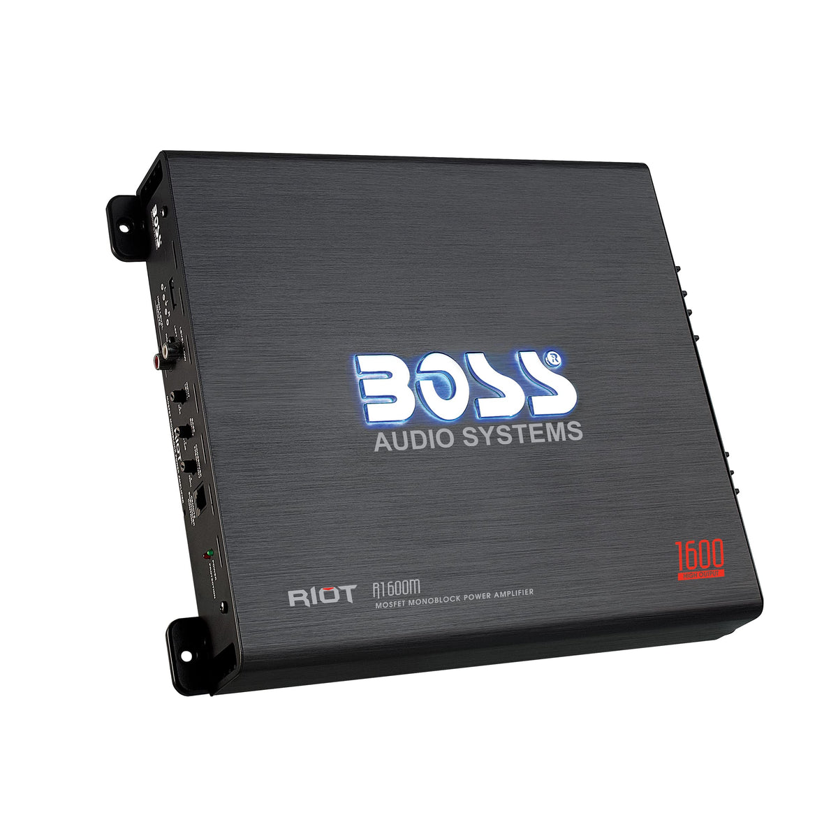 R1600M low-pass crossover shaping subwoofer bass frequencies