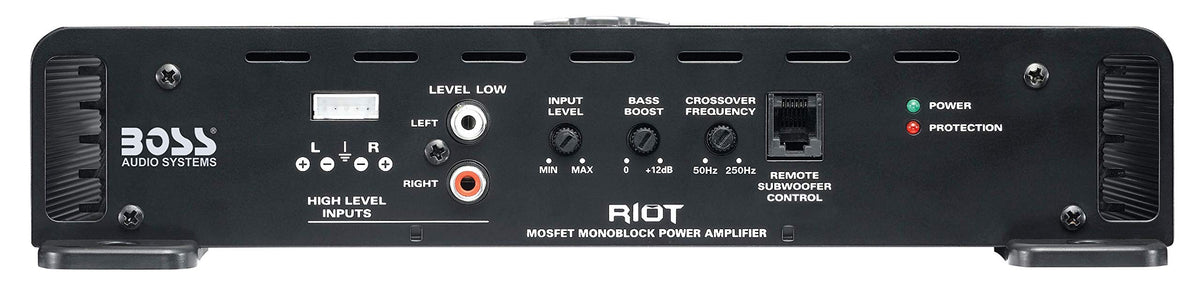 R1600M remote subwoofer control for on-dash bass tweaks