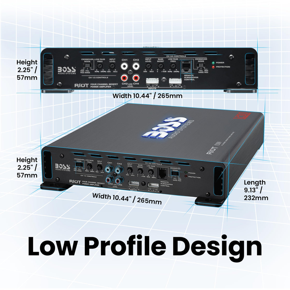 R3004 technical specs show four channels and 1200W max