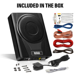 BOSS Audio Systems BASS8K PWM power technology highlights efficient performance