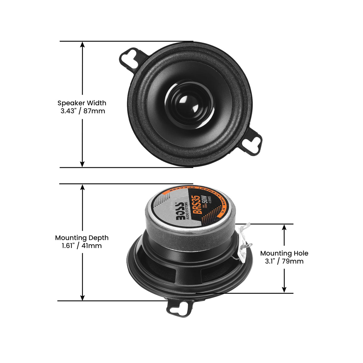 BRS35 voice coil close-up with responsive performance