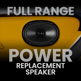 BOSS Audio Systems BRS69 tweeter and midrange detail for crisp highs and clear mids