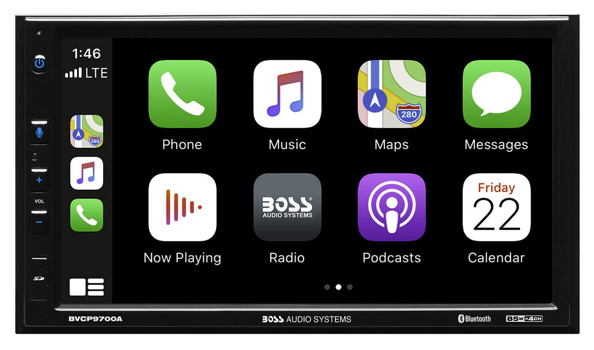 BVCP9700A Android Auto supports voice-guided driving and real-time directions.
